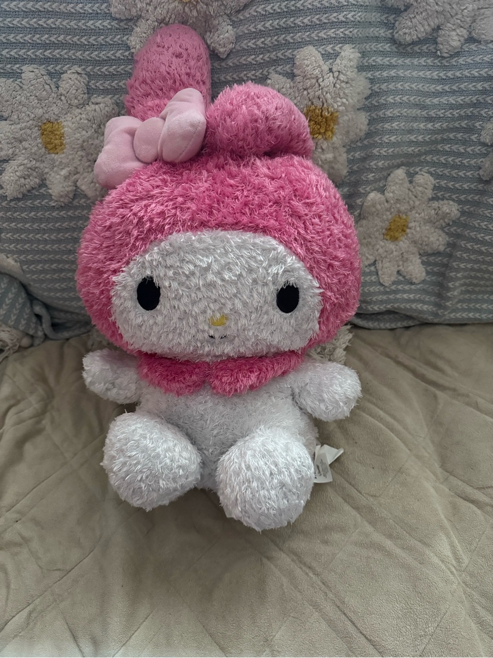 Sanrio My Melody Plush - Pink and White Soft Toy